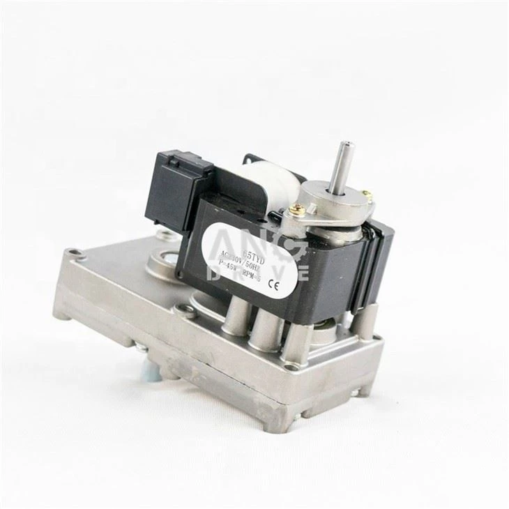 Shaded pole AC motor reducer