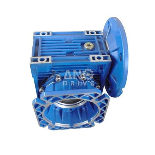 آؤٹ پٹ فلانگے کے ساتھ ورم گیئر باکس