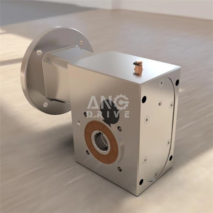 Stainless steel bevel gearbox
